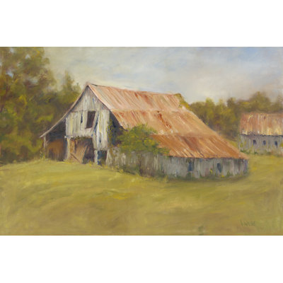 Tin Roof by Marilyn Wendling - Painting on Canvas
