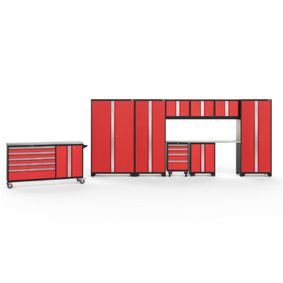 Bold Series 10 Piece Complete Garage Storage System Set