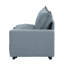 Chaise à accoudoirs en lin Gracey-337493774