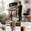 Bureau électrique moderne en bois d'hévéa