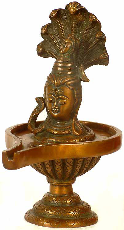 Lord Shiva Enshrined As Linga