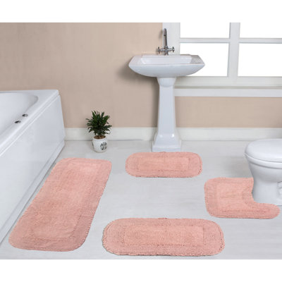 Tapis pour salle de bain 100% coton avec envers en latex Radiant Collection
