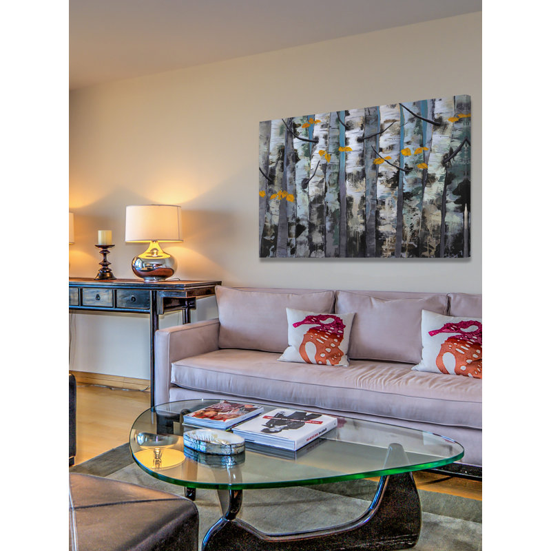 «Gold Infusion» par Michael Woodward, reproduction sur toile tendue, H 8 po x l 12 po x P 1,5 po