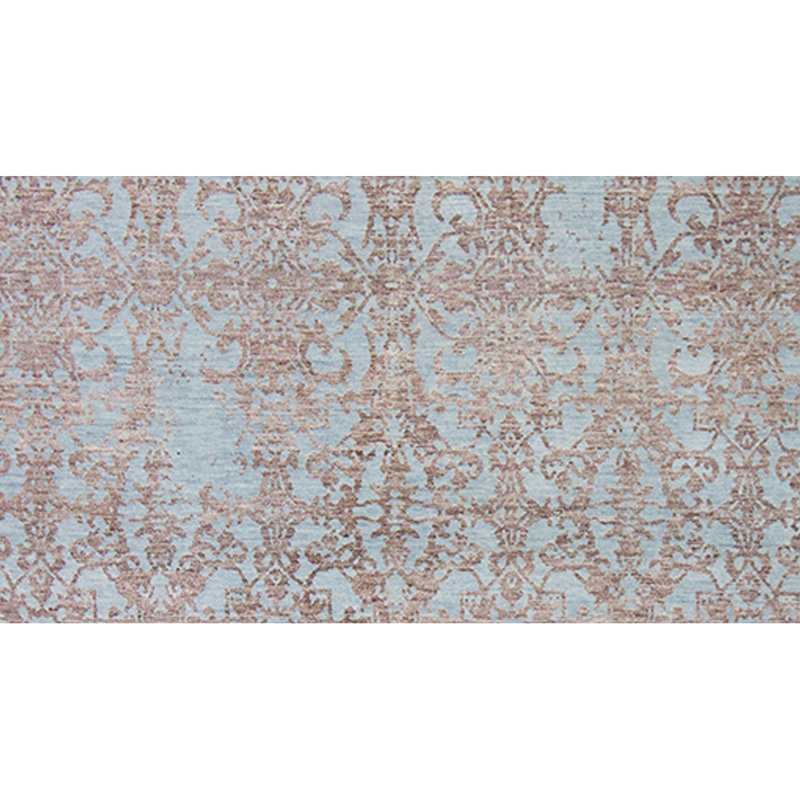 Ikat Area Rug in Brown, Rectangle 9' x 12'