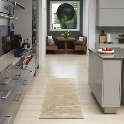 Tapis taupe Ebern Designs