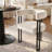 4 - Person Dining Table Sets With Round Table & 4 Upholstered Velvet Chairs-895258809