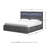 Kaisee Panel Bed-1000859741