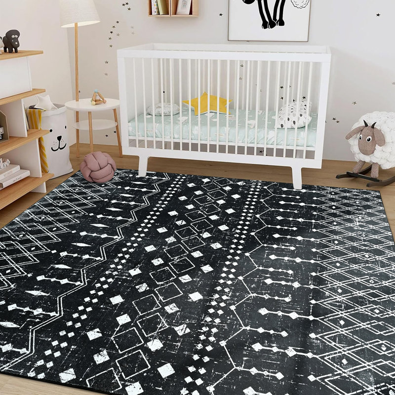 Tapis de salon Fillender, Rectangulaire 8 pi x 10 pi