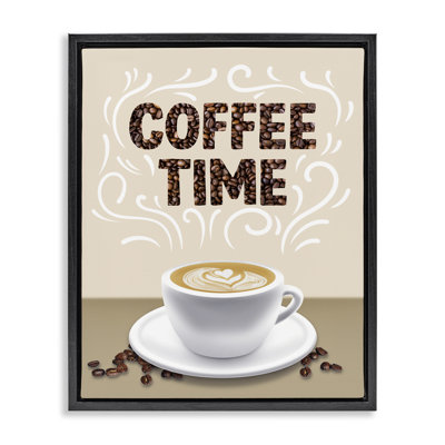 Cadre flottant Traditional Coffee Time Brew, design par Marcus Prime
