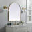 Sabine Metal Arch Wall Mirror-272105434-272105258