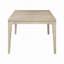 Table de salle à manger transitionnelle avec rallonge à rallonge 1 pièce