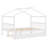 Wooden House Bed With  Trundle-1212611376