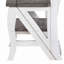 Chaise d'échelle pliable en bois massif, escabeau à double usage et présentoir, style campagnard rustique, pour la maison, la bibliothèque, la cuisine