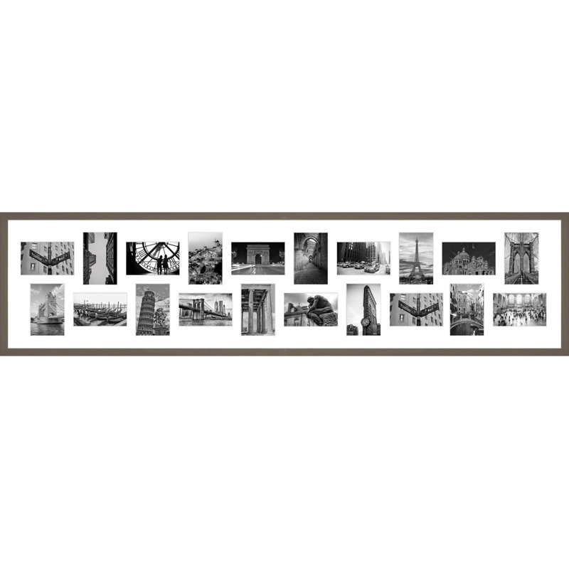 Kyd Collage Picture Frame, Titanium