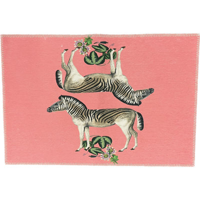 Tapis double lavable Zebra Seeing