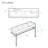 Claire 48" Double Basin Console Sink With Legs-106572065