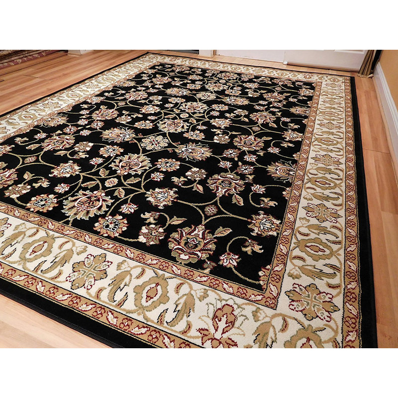 tapis zone noire en laine Rensselear, Tapis de couloir 2 pi 0 po x 8 pi