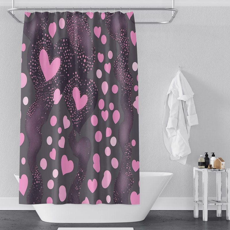 Rideau de douche Brera, H 72 po x l 70 po