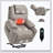 Heavy Duty Power Lift Recliner Chair With 8-Point Vibration Massage, Lumbar Heating, And USB Ports For Ultimate Comfort And Support-849289303