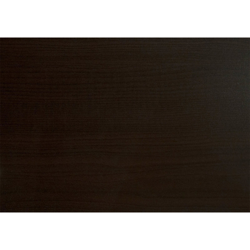 Dining Table, 60" Rectangular, Kitchen, Dining Room, Brown Laminate, Chrome Metal, Contemporary, Modern