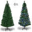 Arbre de Noël élancé en cachemire vert-1725082941