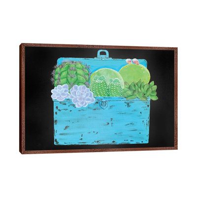 Cactus & Succulent Trunk by Ashley Bradley - Print on Canvas
