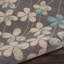 Tapis gris / beige à motif floral Zaizi-249218190