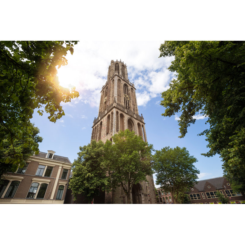 Utrecht Historic City Netherlands Church Tower by Teka77 - Wrapped Canvas Print, 61cm H x 91cm W