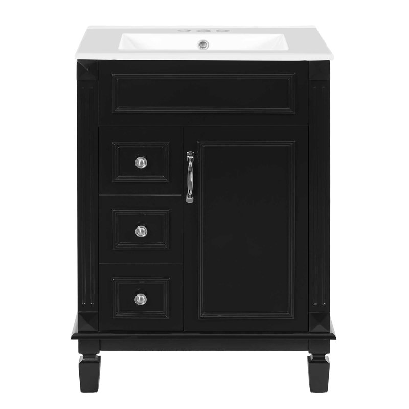 Bathroom Vanity, Black