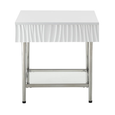24'' Tall End Table with Storage