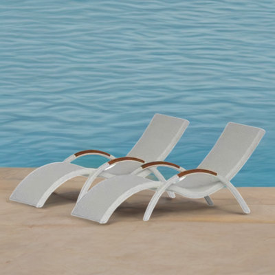 Satendra Outdoor Chaise Lounge