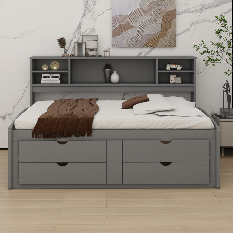 Lit de jour Janiyha, Gris