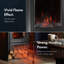VonHaus 44.5cm W Black Electric Stove