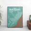 Barcelona City Map - No Frame Print-241305173