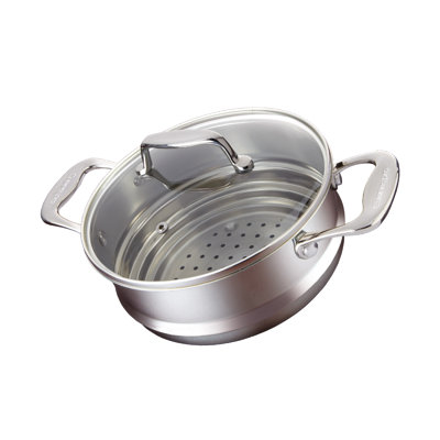Cuisine::pro® iconiX® Steamer Insert with Lid 8"