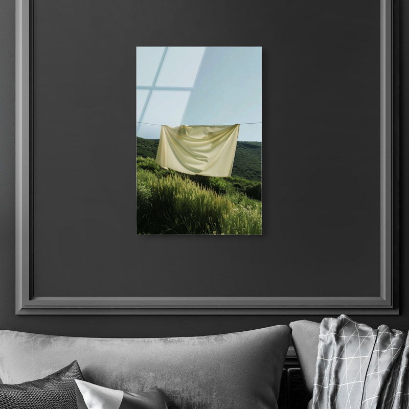 Floating Cotton I Print by Oliver Gal, 24"H x 16"W, High-Gloss Acrylic Print