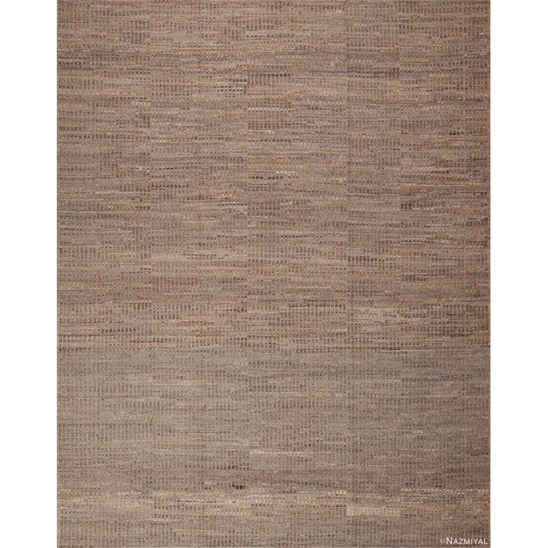 Tapis géométrique neutre neutre / brun