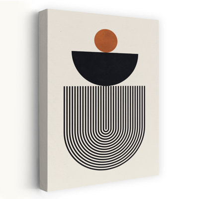 Reproduction d'art mural moderne abstrait moderne en terre cuite