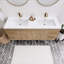 Ensemble de meuble-lavabo double 60 po Tenshi-1898126179