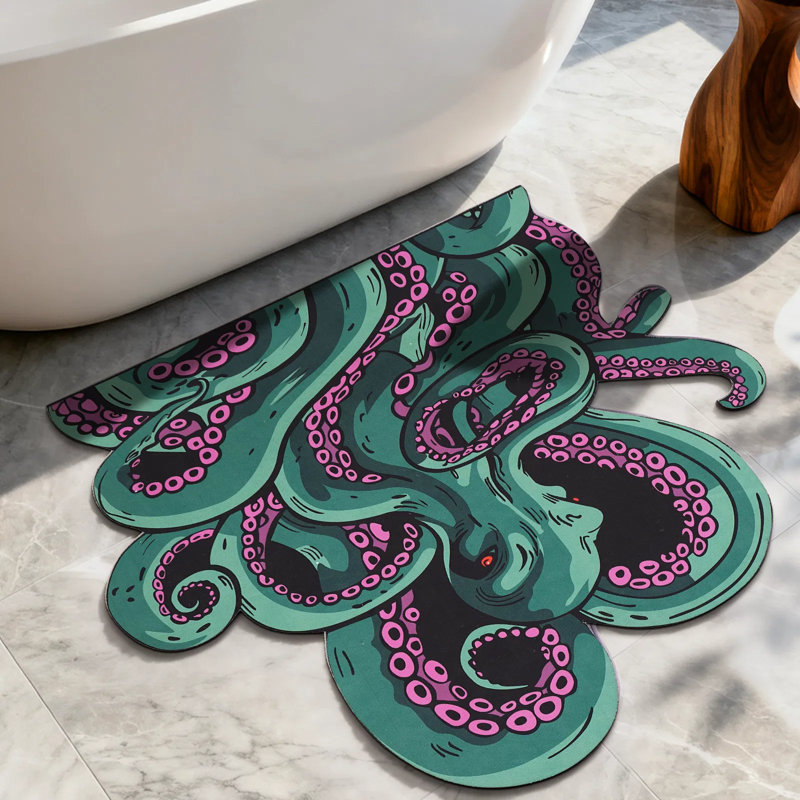 Tapis de salle de bain Cthulhu