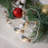 Battery Operated Mini String Lights with Winter Scene in Glass Bottles