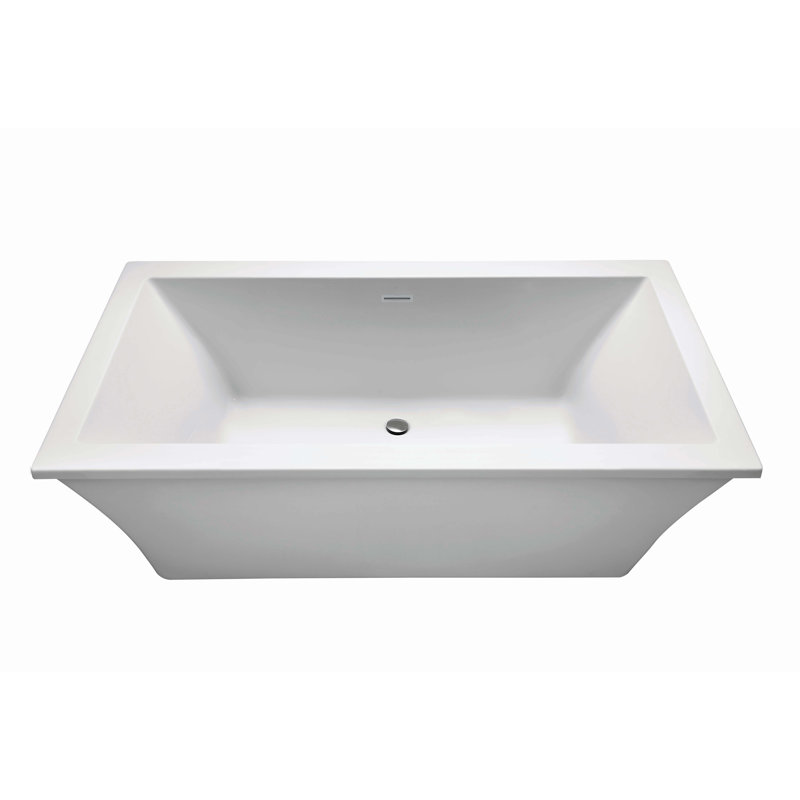 Andrea 24 Freestanding Soaker Tub - Matte