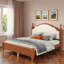 Lit plateforme en bois avec tête de lit tapissier et pieds robustes-2146759443-2146759442