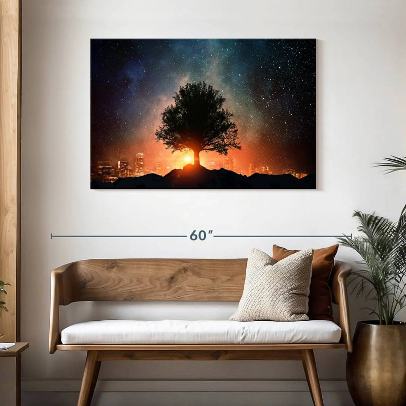 Harnek Starry Tree, 30" H x 45" W