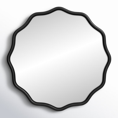 30" Solid Wood Accent Mirror