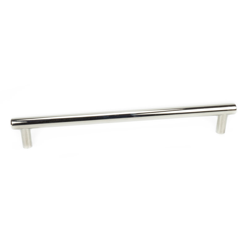 Poignée barre 6 po Lexington, Acier inoxydable poli, 8"