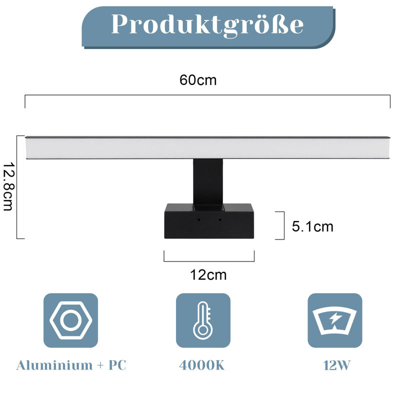 Aluminium LED Wallchiere