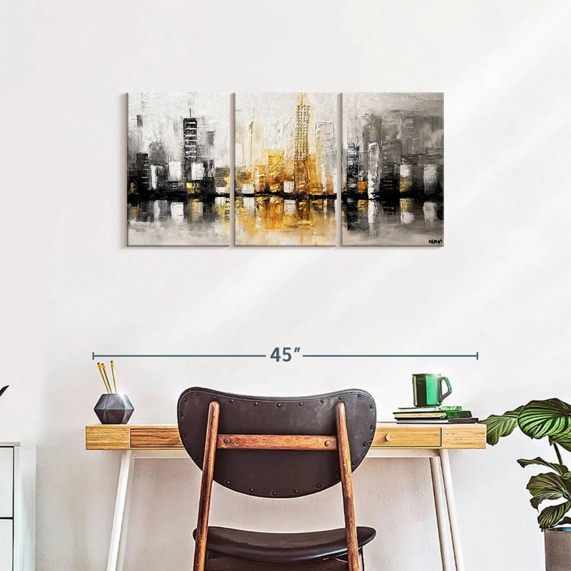 Avery City View I, 18" H x 38" W