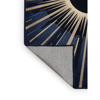 Tapis gris délavé à la machine Palvinder