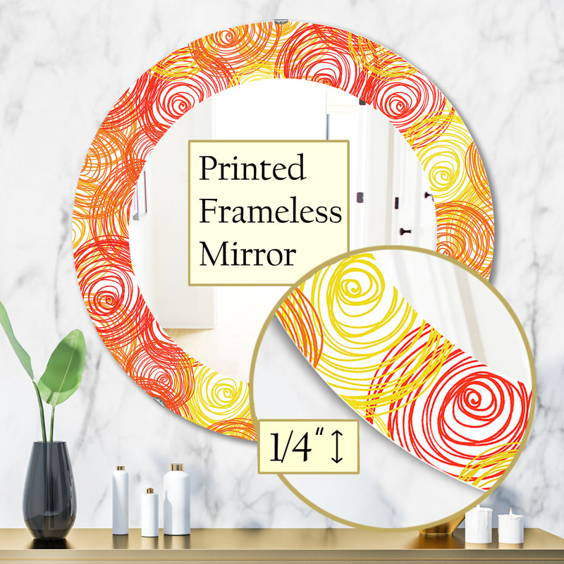 Miroir mural Moods 19, H 31,5 po x l po